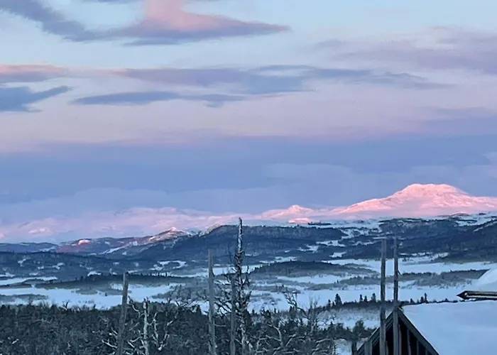 Fantastisk Pa Lenningen בית נופש Etnedal